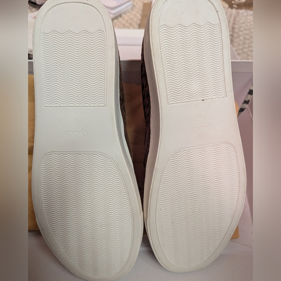 Quince 100% HandWoven Leather Slip-On Sneakers - Picture 4 of 9